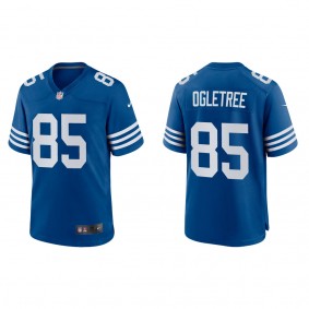 Men's Indianapolis Colts Andrew Ogletree Royal 2022 NFL Draft Alternate Game Jersey