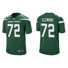 Men's New York Jets Micheal Clemons Green 2022 NFL Draft Game Jersey