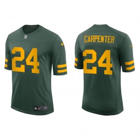 Men's Green Bay Packers Tariq Carpenter Green 2022 NFL Draft Alternate Vapor Limited Jersey