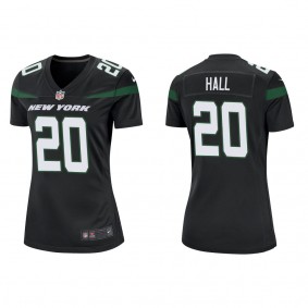 Women's New York Jets Breece Hall Black 2022 NFL Draft Game Jersey